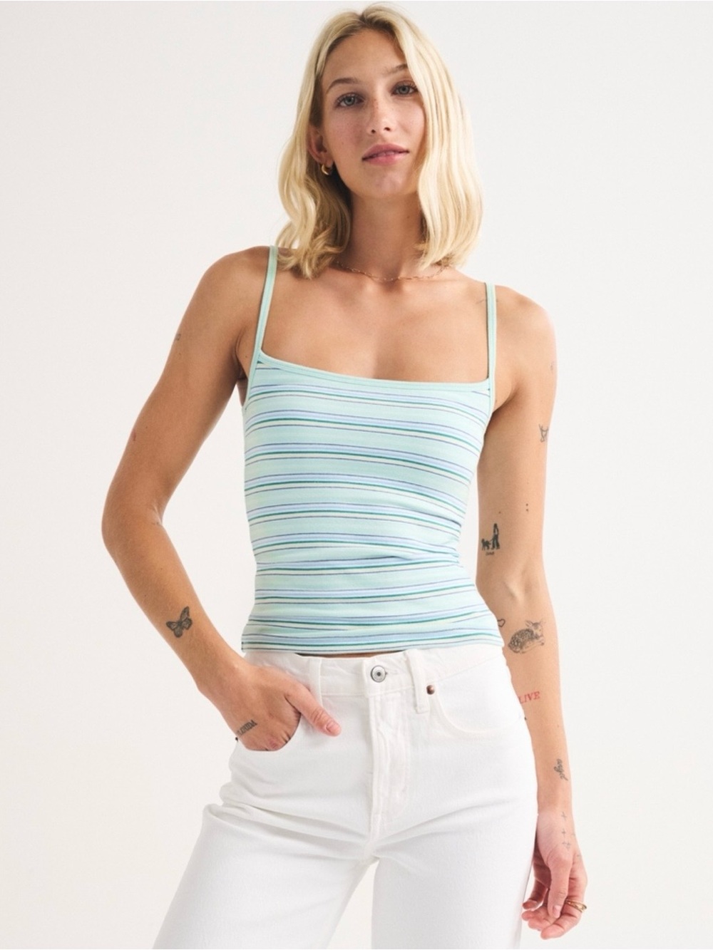 Abercrombie Bra Free Scoop Tank